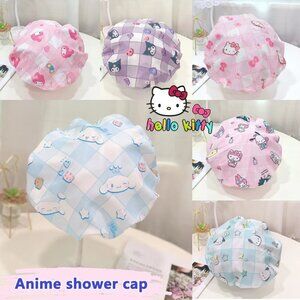 Hello Kitty & Friends - Shower Cap, One Size - 2 layer - You choose